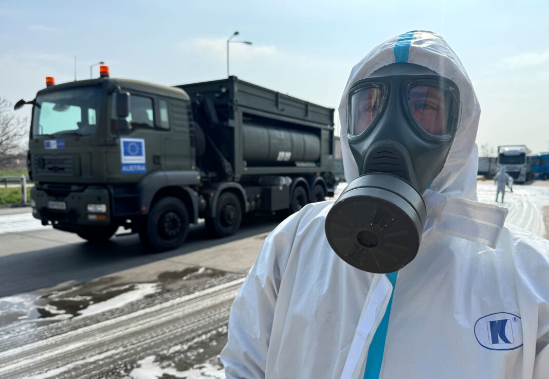 Bundesheer: AFDRU-Einsatz in der Slowakei – ©Bundesheer/Dauerböck